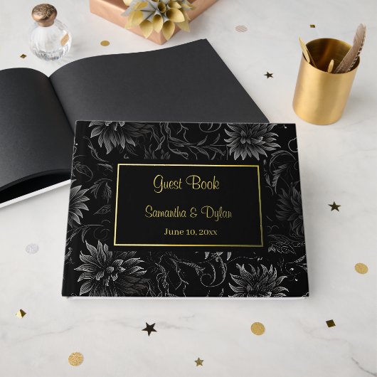 Gästebuch Wedding Foil (Vorderseite offen)