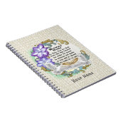 Gästebuch Wedding Vows Notizblock (Rechte Seite)