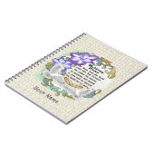 Gästebuch Wedding Vows Notizblock (Linke Seite)