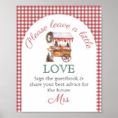 Gästebuch Weihnachtsmarkt Brautparty (Vorne)