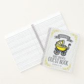 Gästebuch "Yellow-Themed Baby Shower" Notizblock (Innenseite)