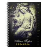 Gästebuch zur Gedenkfeier oder Beerdigung - mit An Notizblock (Vorderseite)