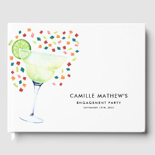 Gästebuch zur Verlobungsfeier Fiesta