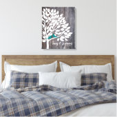 Gästebuchalternative Leinwand (Insitu (Schlafzimmer))