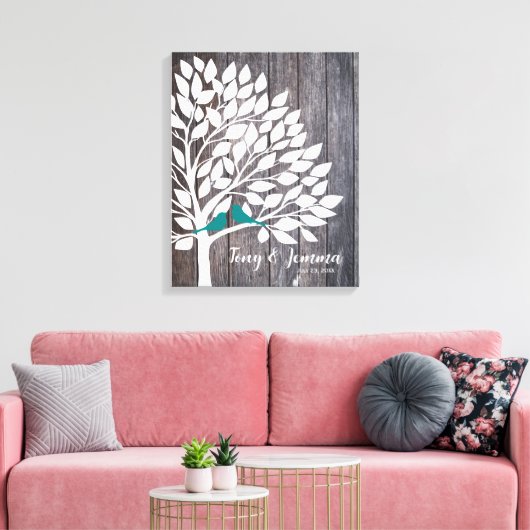 Gästebuchalternative Leinwand (Insitu (Wohnzimmer))