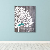 Gästebuchalternative Leinwand (Insitu (Holzboden))