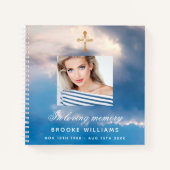 Gästebuchbeerdenkmal Blaues Himmelsgraben Foto Notizblock (Vorderseite)