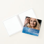 Gästebuchbeerdenkmal Blaues Himmelsgraben Foto Notizblock (Innenseite)