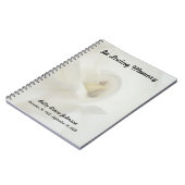 Gästebuchbuch - Gardenia Notizblock (Linke Seite)