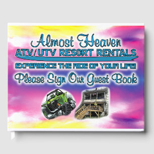 Gästebuchentwurf für fast Heaven ATV Resort Gästebuch