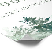 Gästebücher für die Baby-Winterwald-Babydusche (Ecke)