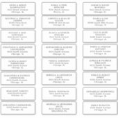 Gästebuchetiketten schneiden Vinyl Sticker (Vorderseite)