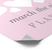 Gästebuchposter Hochzeit - WÄHLEN SIE IHRE FARBE 2 Poster (Ecke)