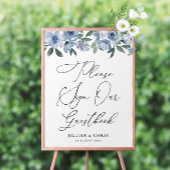 Gästebuchschild Poster