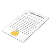 Gästebuchspeicher-Note Notizblock (angewinkelt)