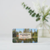 Gästehaus Visitenkarte (Stehend Vorderseite)