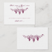 Gästekarte Platzkarte (Vorne/Hinten)