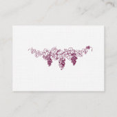 Gästekarte Platzkarte (Rückseite)