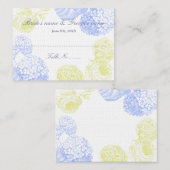 Gästekarte Platzkarte (Vorne/Hinten)