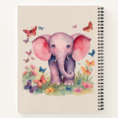 Gästeliste für Babydusche Notizblock (Rückseite)