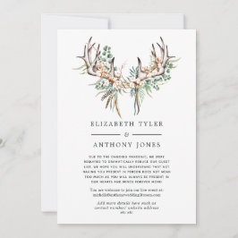 Gästeliste für Boho Cotton und Eukalyptus Reduced Ankündigung