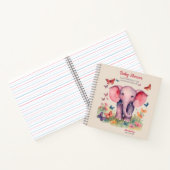 Gästeliste Kinderdusche Notizblock (Innenseite)