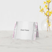 Gästename Karte (Gelbe Blume)