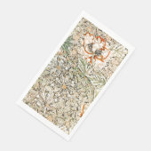 GÄSTESTADT : WILLIAM MORRIS : HONEYSUCKLE SERVIETTE (Ecke)