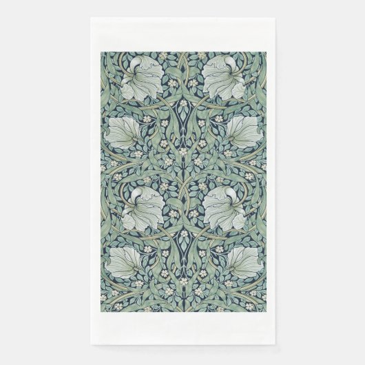 GÄSTESTADT: WILLIAM MORRIS : PIMPERNEL : NAPKIN SERVIETTE (Vorderseite)