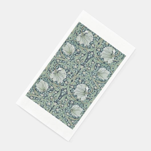 GÄSTESTADT: WILLIAM MORRIS : PIMPERNEL : NAPKIN SERVIETTE (Ecke)