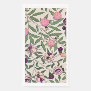 GÄSTESTADT: WILLIAM MORRIS : POMEGRANATES NAPKIN SERVIETTE