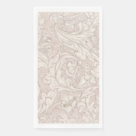 GÄSTETOWEL : WILLIAM MORRIS : FLORALES DESIGN SERVIETTE