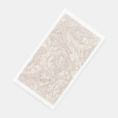 GÄSTETOWEL : WILLIAM MORRIS : FLORALES DESIGN SERVIETTE (Ecke)