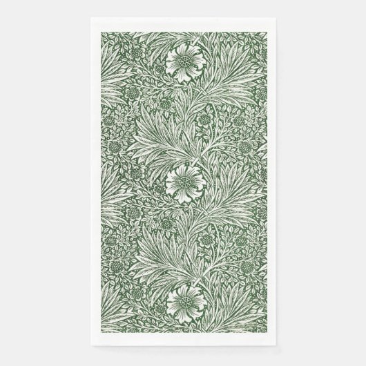 GÄSTETOWEL : WILLIAM MORRIS : MARIGOLS SERVIETTE (Vorderseite)