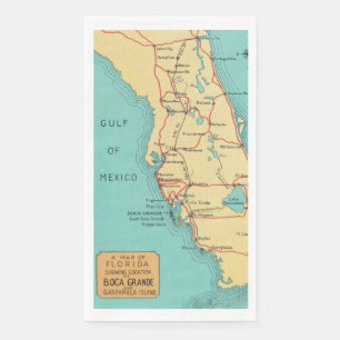 Gästetücher für Floridas Westküste Serviette