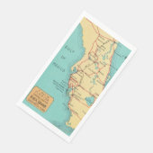 Gästetücher für Floridas Westküste Serviette (Ecke)