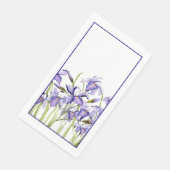 Gästetücher oder Servietten aus Iris-Papier (Ecke)