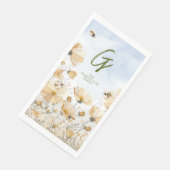 Gästetücher von Bee's Meadow Serviette (Ecke)