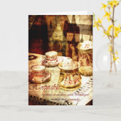 gastfreundlich karte (Gelbe Blume)