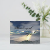 Gastfreundlichkeit: Denken Sie an Sie! Postkarte (Stehend Vorderseite)