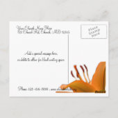 Gastfreundlichkeit: Karte "Glad You Came" (Rückseite)