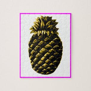 Gastfreundschaft Ananas 4 gelb Das MUSEUM Zazzle G Puzzle