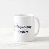 Gastfreundschafts-Experte Kaffeetasse (VorderseiteRechts)
