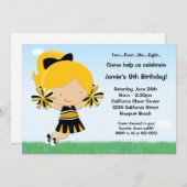 Gastgeber der Geburtstagsparty Einladung (Vorne/Hinten)