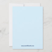 Gastgeber der Geburtstagsparty Einladung (Rückseite)