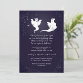 Gastgeber der Halloween-Einladung Einladung (Stehend Vorderseite)