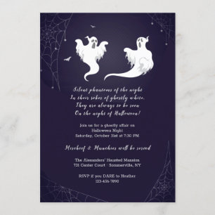 Gastgeber der Halloweeneinladung Einladung