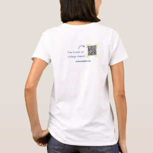 Gastgeber eines Austauschstudenten-T - Shirt - Whi
