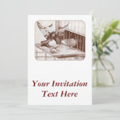 Gastgeber Einladung (Stehend Vorderseite)