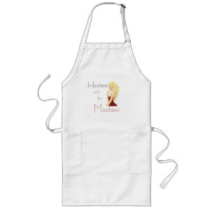 Gastgeberin Diva Blond Schürze